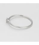 Bague "Rinata" - D 0,03Ct/7 - Or Blanc