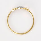 Anillo “Precious Sharing” D0.03/12 – Oro amarillo