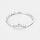 Bague "Trésor Opalescent" D0,03/7 - Or Blanc