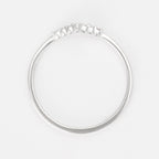 Anillo “Tesoro Opalescente” D0.03/7 – Oro blanco