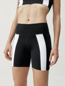Pantalones cortos Bindi - Negro/Blanco - Mujer