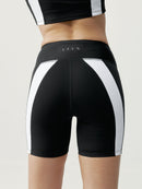 Pantalones cortos Bindi - Negro/Blanco - Mujer
