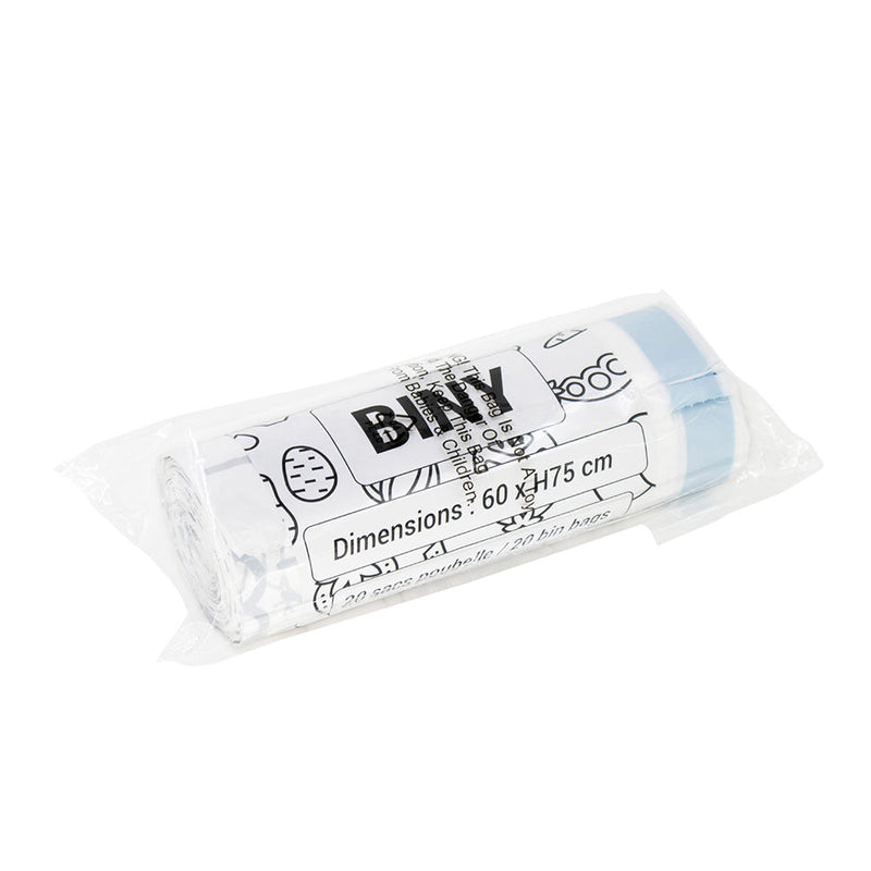 120 Sacs Poubelles Résistants Biny - 50L
