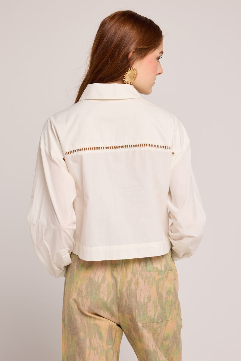 Birdie Blouse - Ecru