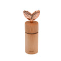 Pepper/Salt Mill "Printemps D'Or" in Natural Oiled Beechwood Ø6xH.19 cm