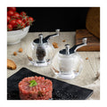 Acrylic Salt and Pepper Mill Set "Pesaro-Urbino" with 9 cm Handle