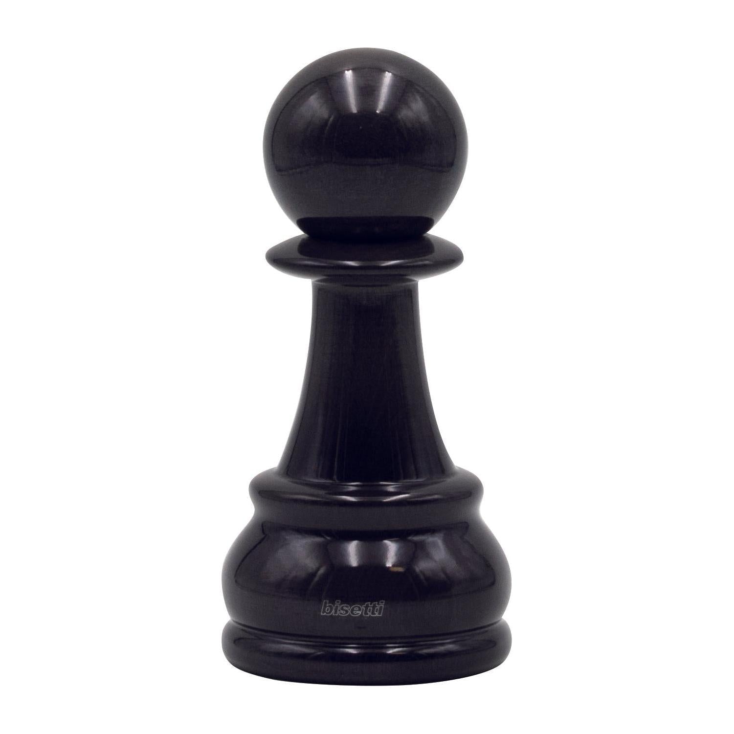 Spice Mill "Pédone" in Lacquered Beechwood - Transparent Black Veins