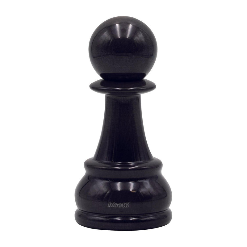 Moulin À Épices « Pédone » En Hêtre Laqué - Veines Noires Transparentes