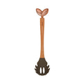 "Printemps D'Or" Silicone Pasta Server With a Natural Beech Handle
