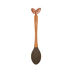 "Printemps D'Or" Silicone Spoon with a Natural Beech Handle