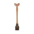 Silicone Brush "Printemps D'Or" With A Natural Beechwood Handle