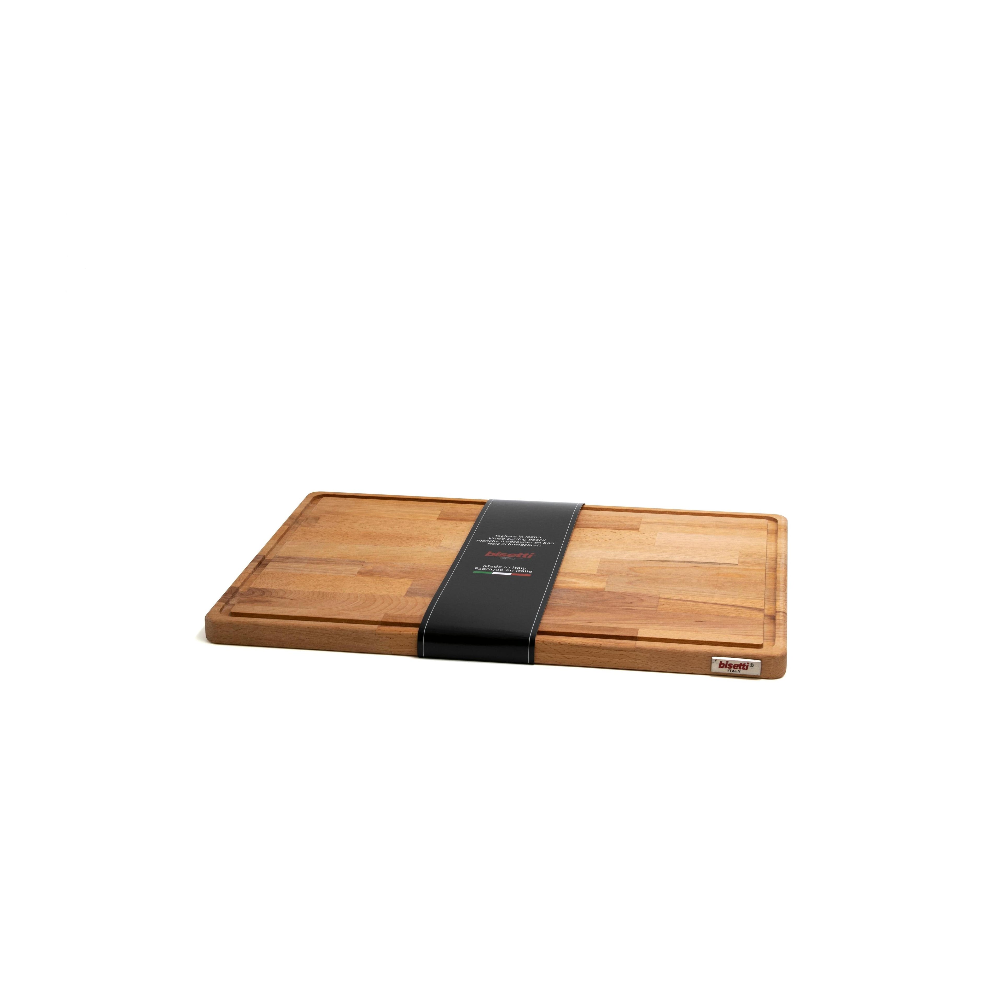 Beech Wood Cutting Board with Sauce Collector
