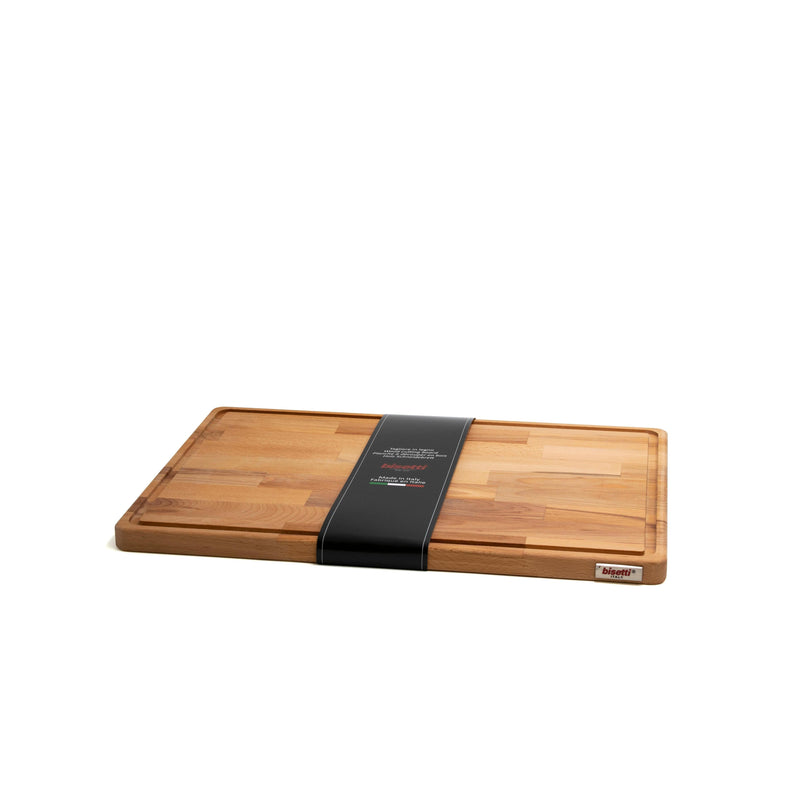 Planche À Découper Avec Collecteur De Sauce En Bois De Hêtre