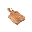 Planche À Découper Rustique D’Olives De Taille Moyenne