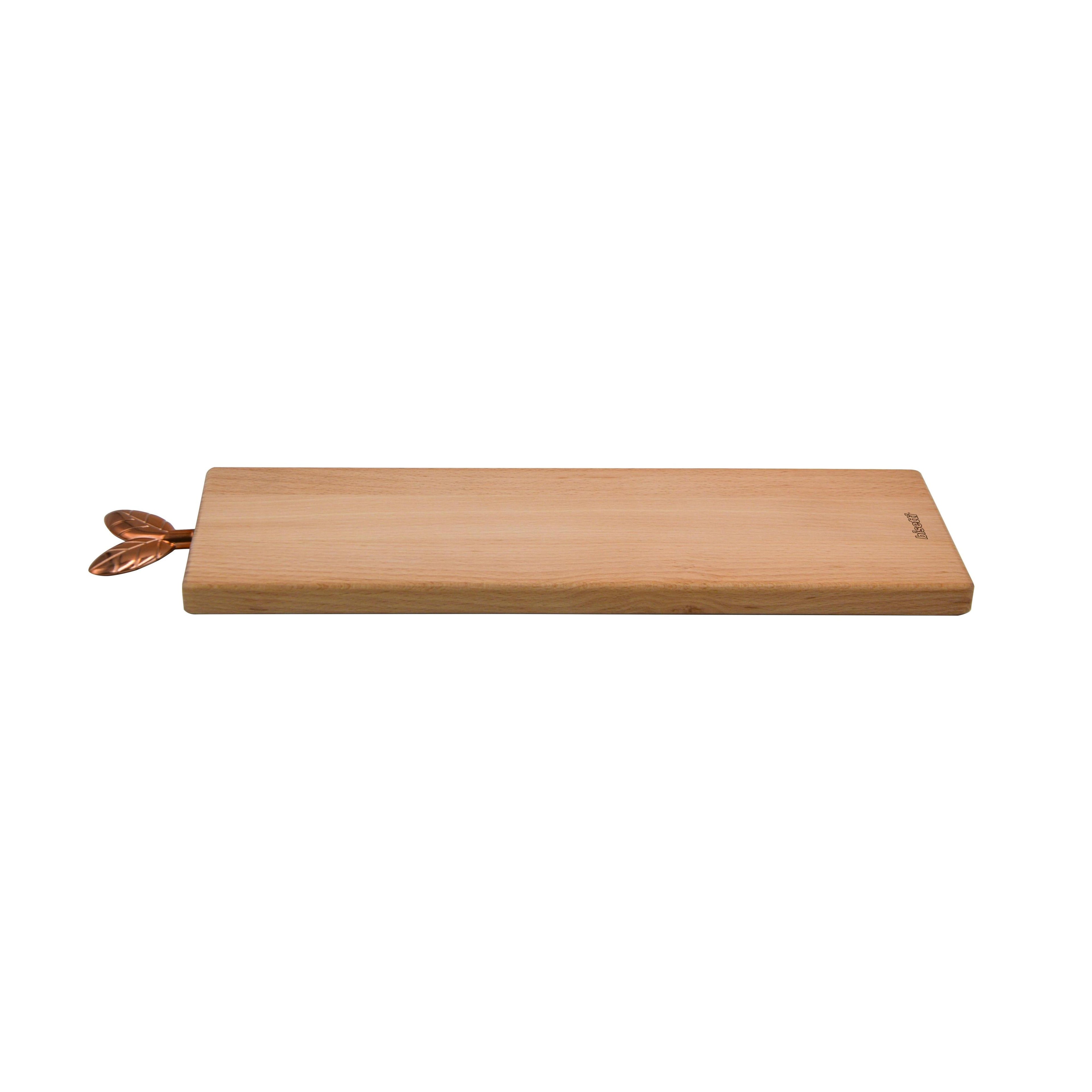 "Printemps D'Or" Natural Oiled Beech Salami Board 40x11x2 cm
