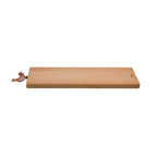 Planche À Découper De Salami De Hêtre Huilé Naturel « Cocorico » 40X11X2 Cm
