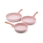 3-Piece Set - 20/24/28 CM Frying Pans - Stonerose