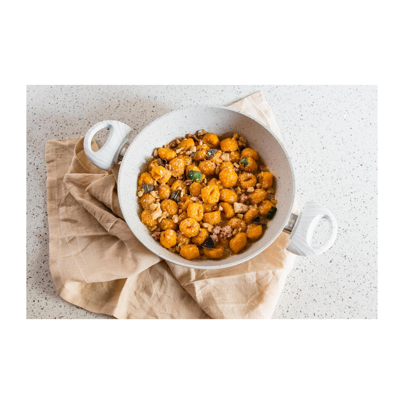 Batterie 10 Pièces. Poignées En Bois Blanc « Stonewhite »