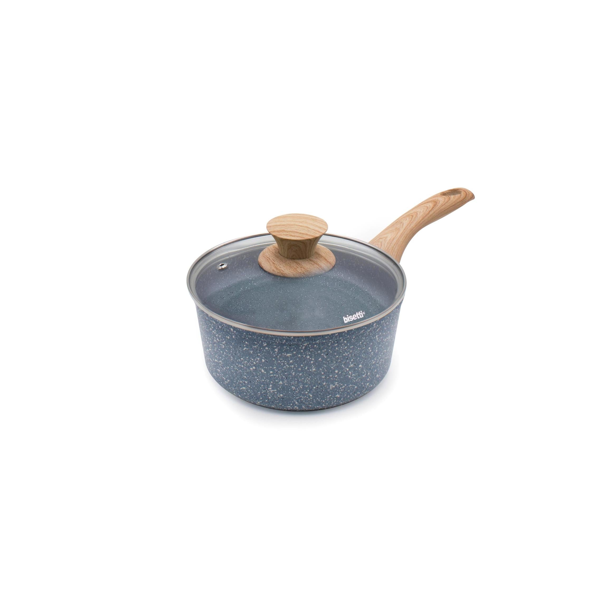 Ø 18 cm "Pierre Gourmet" Saucepan with Natural Wood Lid Handle