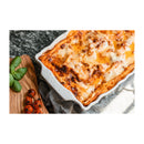 Grand Plat Rectangulaire 34X22X7 Cm En Grès À Haute Résistance Stonewhite