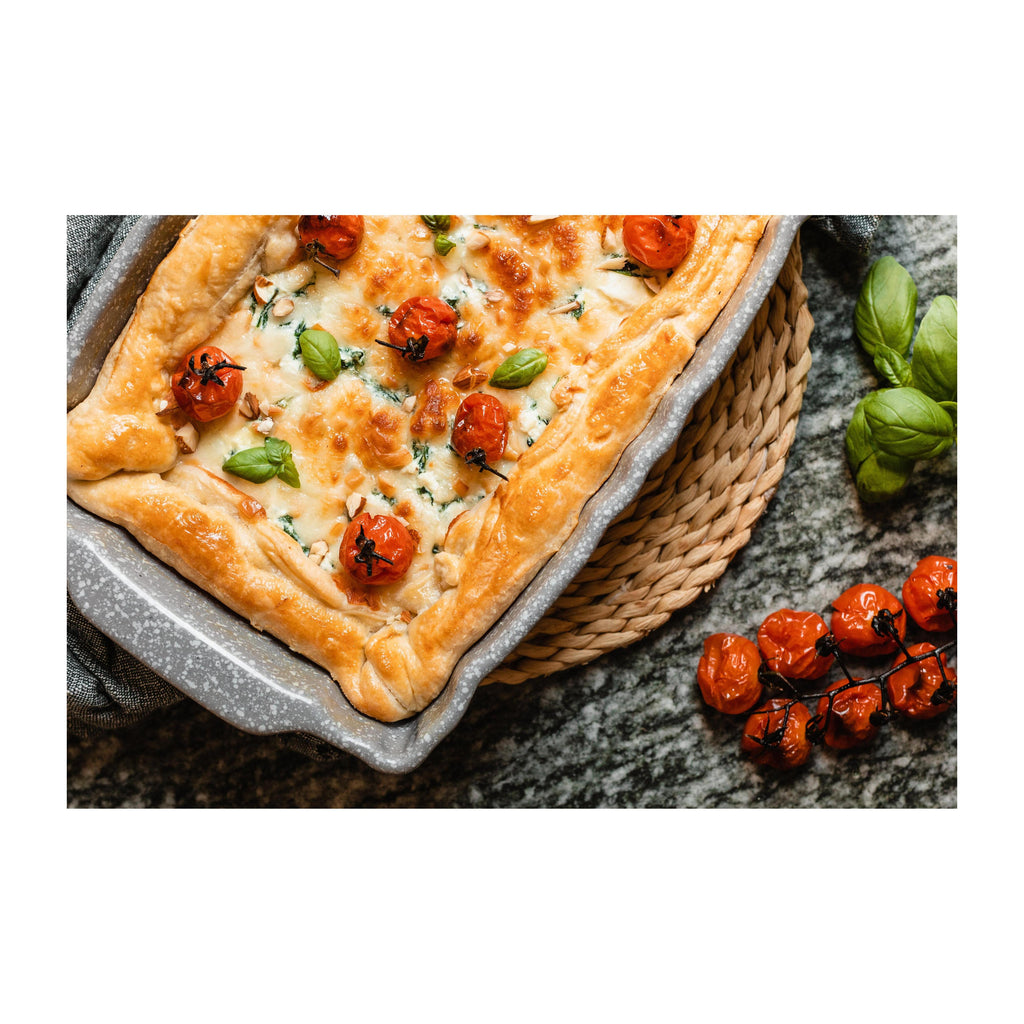 Large Rectangular Pierre Gourmet Dish In High-Resistance Stoneware