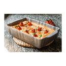 Jeu N° 2 Plats Rectangulaires (Moyens Et Grands) Grès Haute Résistance Pierre Gourmet