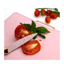 Ensemble De 3 Planches À Découper En Granit Effet « Stonerose » Avec Support En Acier Inoxydable