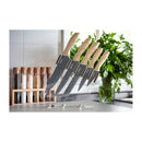 Ensemble De 5 Couteaux Pierre Gourmet - Poignées En Bois Naturel