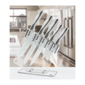 Set of 5 Stonewhite Knives - Silver-Finish Handles