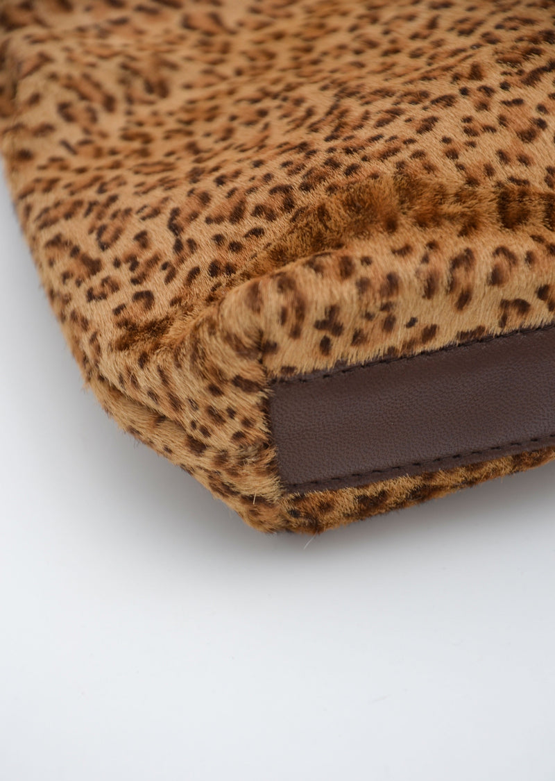Bottega Veneta Vintage Leopard Hair Bag