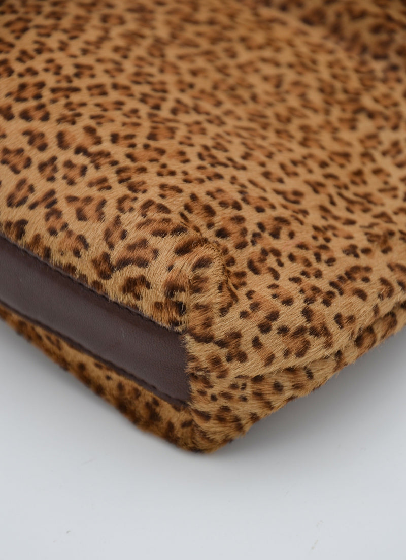 Bottega Veneta Vintage Leopard Hair Bag