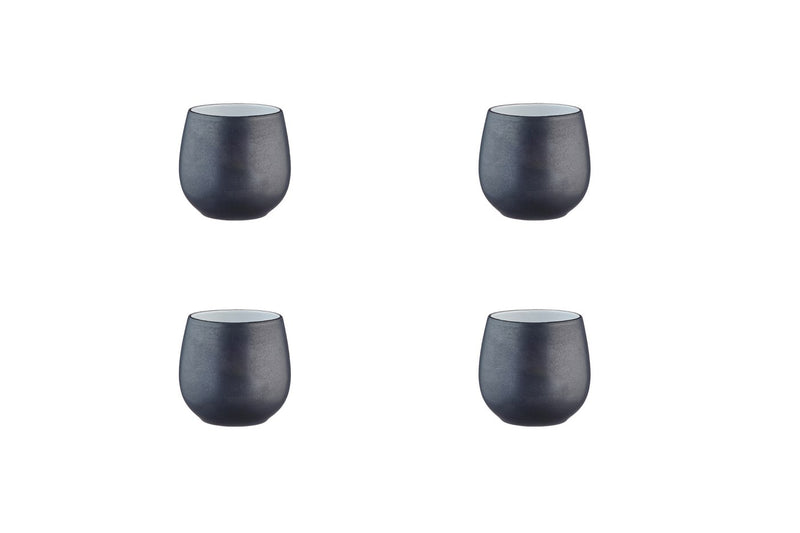 Mug Gourmet - 4 Pièces - Onyx