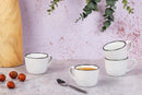 Tasse Pure - 4 Pièces - Blanc Neige