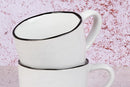 Tasse Pure - 4 Pièces - Blanc Neige