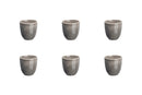 Tasse Stellar - 6 Pièces - Gris Béton