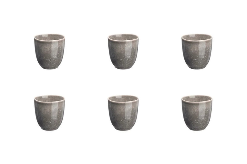 Tasse Stellar - 6 Pièces - Gris Béton