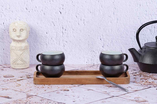 Tasse Gourmet - 4 Pièces - Onyx