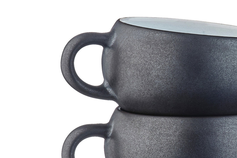 Tasse Gourmet - 4 Pièces - Onyx