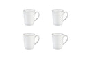 Mug Pure 40Cl - 4 Pièces - Blanc Neige
