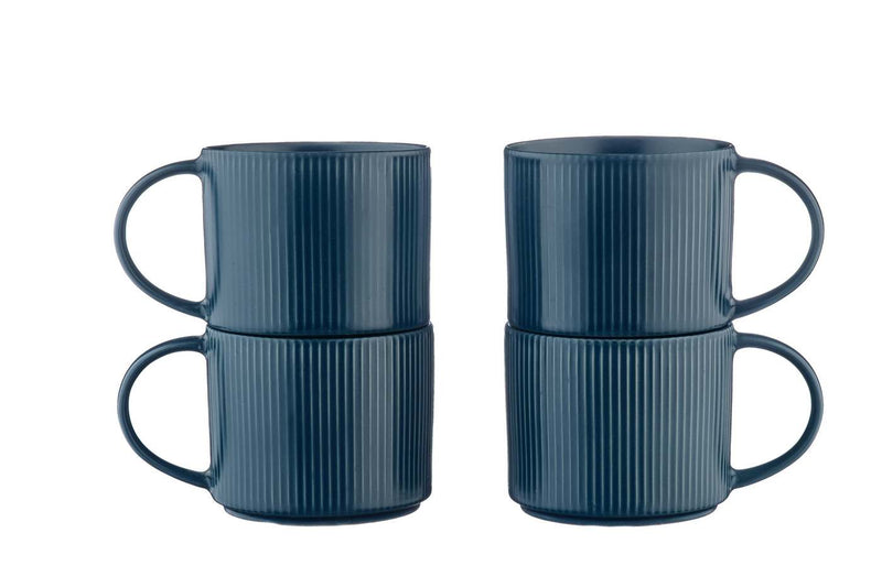 Mug Scandi - 4 Pièces - Marine