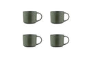 Mug Scandi - 4 Pièces - Olive