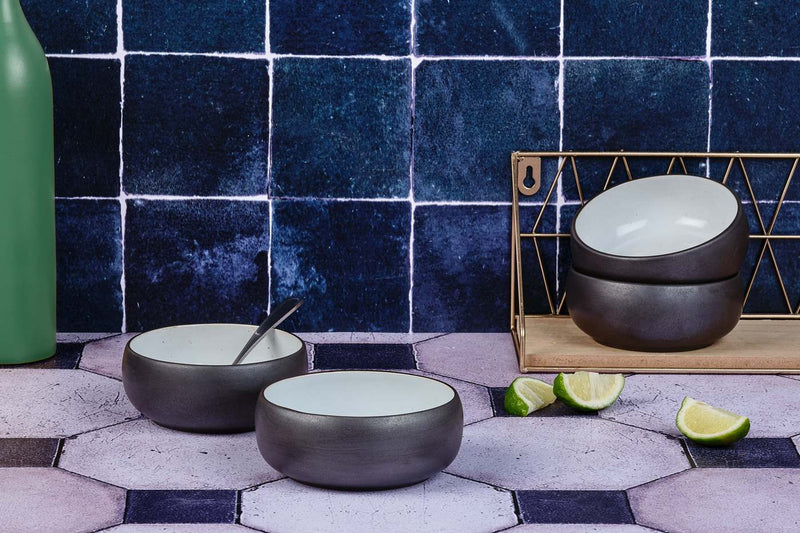 Bol Gourmet - 4 Pièces - Onyx