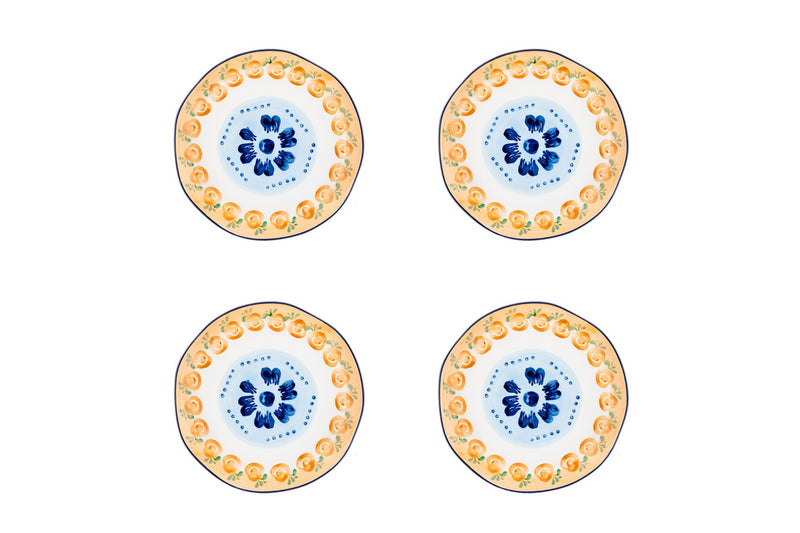 Assiette Napoli - 4 Pièces - Agrumi