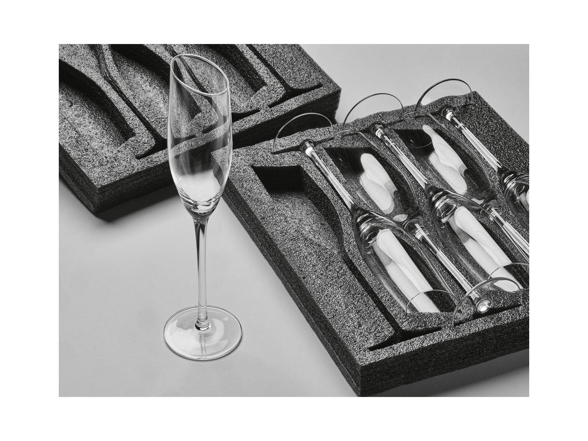 Nude - 6 Verres À Champagne - Sväva