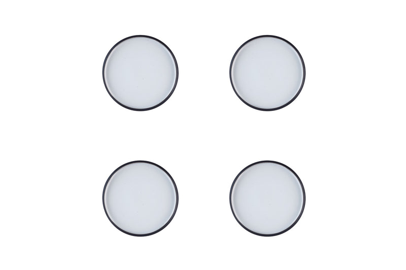 Assiette Gourmet - 4 Pièces - Onyx