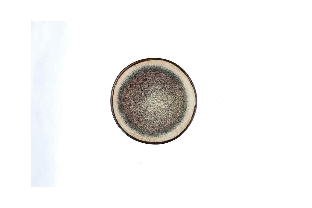 Iris - 6 Assiettes - Marron Sauvage