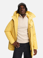 Parka imbottito ocra - Uomo