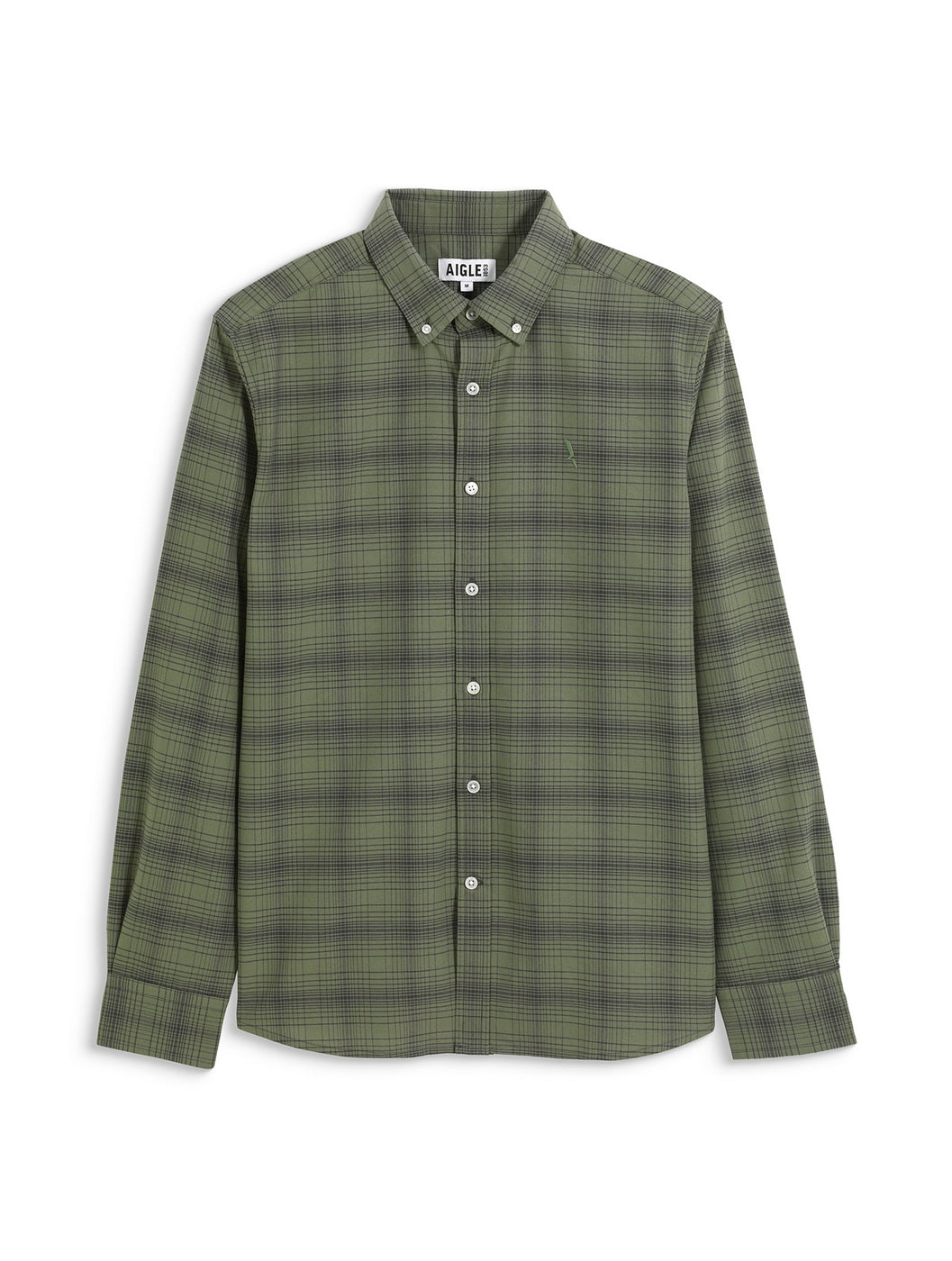 Camicia a maniche lunghe - Verde salvia Ch2 - Uomo