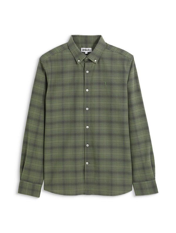 Camicia a maniche lunghe - Verde salvia Ch2 - Uomo