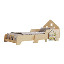 Lit Cabane Extensible Avec Éclairage Led